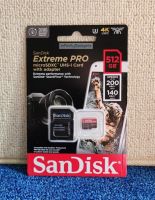 Sandisk Extreme โปร512กิกะไบต์ไมโคร SD A2คลาส10 200MB/S สำหรับ Go PRO DJI กล้อง Action Camera Akaso และ Sdsqxcd-512g โดรน