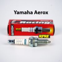 หัวเทียน BRISK PREMIUM ZS ไร้เขี้ยว Yamaha Aerox Spark Plug (SZ01RA) รองรับเฉพาะเบนซิน 95 Made in EU