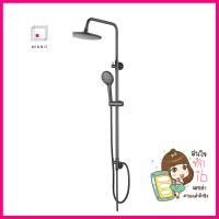 ฝักบัว RAIN SHOWER RASLAND RA RAIN-BKK สีดำSHOWER COLUMN SET RASLAND RA RAIN-BKK BLACK **บริการเก็บเงินปลายทาง**