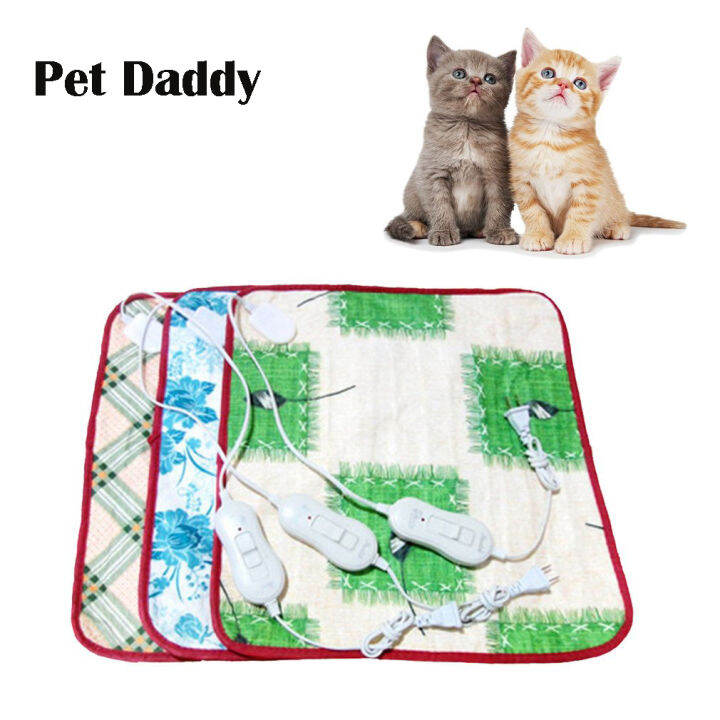 Pet Puppy Kitten Electric Heat Pad Dog Cat Bunny Heater Mat Blanket Bed