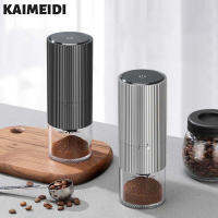 KAIMEIDI เครื่องบด Penggiling Kopi แบบชาร์จไฟได้เครื่องบดแบบเครื่องชงกาแฟแบบพกพา