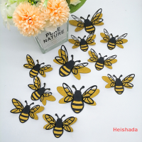 Heishada สติกเกอร์ติดผนังลายผึ้งสองชั้น3D 12ชิ้นสำหรับห้องนั่งเล่นงานเลี้ยงงานแต่งงานของตกแต่งห้องเด็กสติกเกอร์ศิลปะติดผนังแบบทำมือ