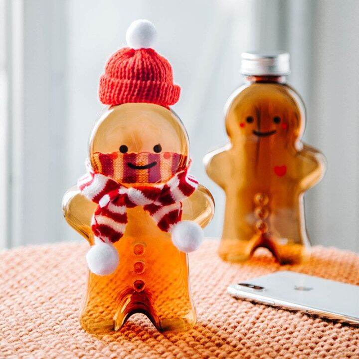 2022-creative-gingerbread-man-รูปร่างถ้วยเครื่องดื่มพลาสติกตกแต่งคริสต์มาส-party-supplies-christma-ของเล่นเด็ก-navidad-noel