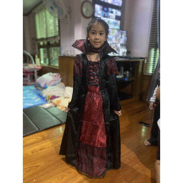 สินค้าขายดี-ชุดฮาโลวีน-ชุดแม่มด-ชุดแวมไพร์-halloween-costume-for-kids-พร้อมส่งค่ะ-ชุดแฟนซี-ชุดเด็ก-การ์ตูน-fancy-kids-christmas-haloween