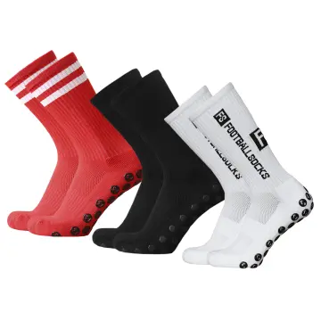 Sport Cushioned Socks Non Slip Grip for Basketball Soccer Ski Cycling Athletic  Socks 