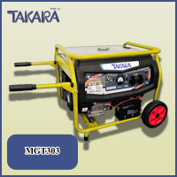 TAKARA รุ่น MGT303 TMV6500 เครื่องปั่นไฟ เครื่องกำเนิดไฟฟ้า เครื่องผลิตไฟฟ้า GEN 5500W / 5.5KW (มีล้อ)