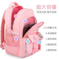 High-end 2023 new childrens schoolbag primary school girls 123456 grade junior high school students large-capacity backpack  Uniqlo original