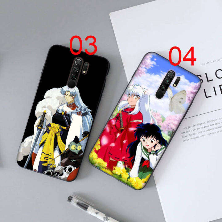 inuyasha-อ่อนนุ่ม-ซิลิโคน-เคสโทรศัพท์-หรับ-oppo-black-ปก