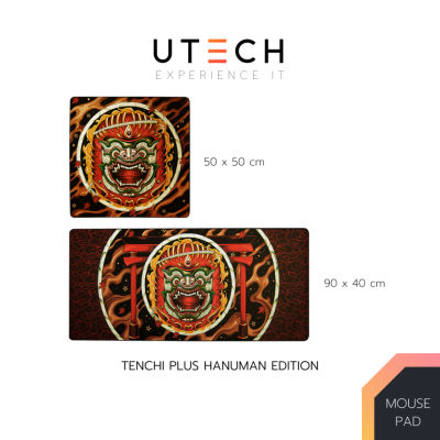 แผ่นรองเมาส์ LOGA Tenchi Plus Esport mousepad : Hanuman edition by UTECH