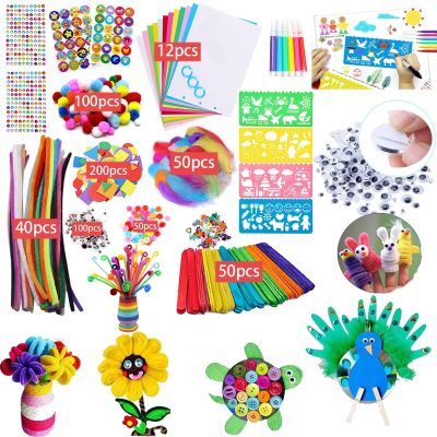 【CW】 Kids Painting Material Pack School Educational Development Scrapbooking Crafts