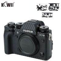 Kiwi Anti-Scratch Camera Body Cover Carbon Fiber Film For Fujifilm X-T3 XT3 3M Sticker Anti-Slide Grip Holder Skin Guard Shield