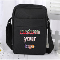 Custom bag Single shoulder bag small bag print your logo picture text