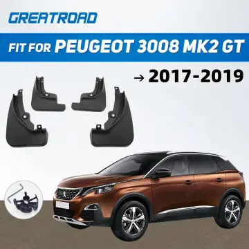 For Peugeot 2008 Accessories Car Molded Splash Guards Mud Flaps Cover  2020-2021