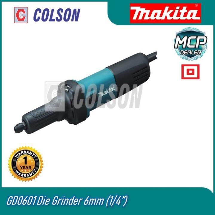 COLSON MAKITA GD0601 6 mm (1/4") Die Grinder Gerinda Lurus Lazada