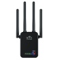 Wifi Repeater Signal Amplifier 300M Wireless Router 802.11N Network Expansion Booster Four Antenna thumbnail