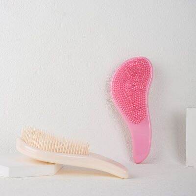 ‘；【。- 1Pcs Hot Magic Handle Comb Anti Static Massage Hair Brush Tangle Detangle Shower Massage Hairbrush Comb Salon Hair Styling Tool