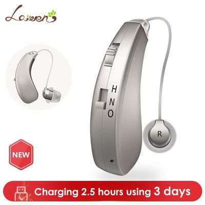 ZZOOI Hearing Aids Rechargeable 2023 Adjustable Sound Amplifier For Deafness Ancianos High Power Digital Hearing Aid Fone Dropshipping