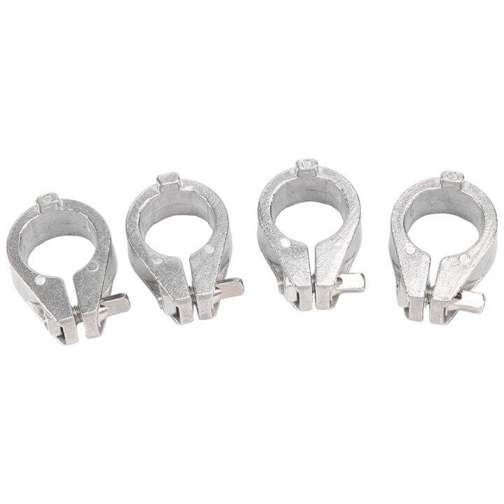 4Pcs Cymbal Stand Hinged Memory Lock for Bass Drum 22mm Bracket Tube