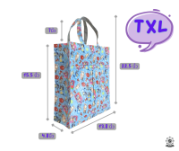 (พร้อมส่ง) กระเป๋าผ้าเคลือบกันน้ำทรงสูง รุ่น TXL