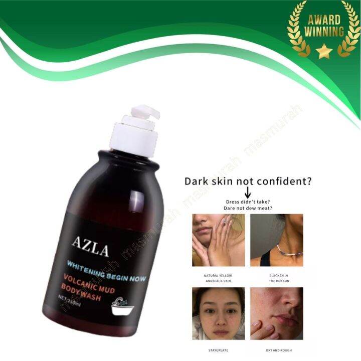 Body Wash Deep Sea Mud Korean Vulcanic Mud Whitening Shower Gel