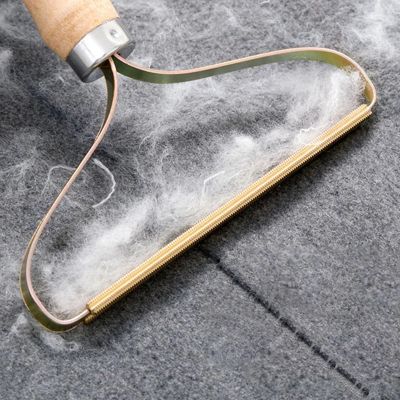 【YF】 Portable Manual Hair Removal Agent Carpet Wool Coat Clothes Shaver Brush Tool Depilatory Ball Knitting Plush Double-Sided Razor