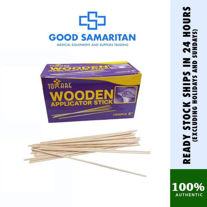 Topcare Wooden Applicator Stick 1000s 6" Lazada PH