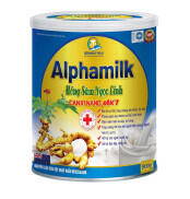 Hộp 900g- Sữa Bột Alphamilk Hồng Sâm Ngọc Linh Canxi Nano Mk7