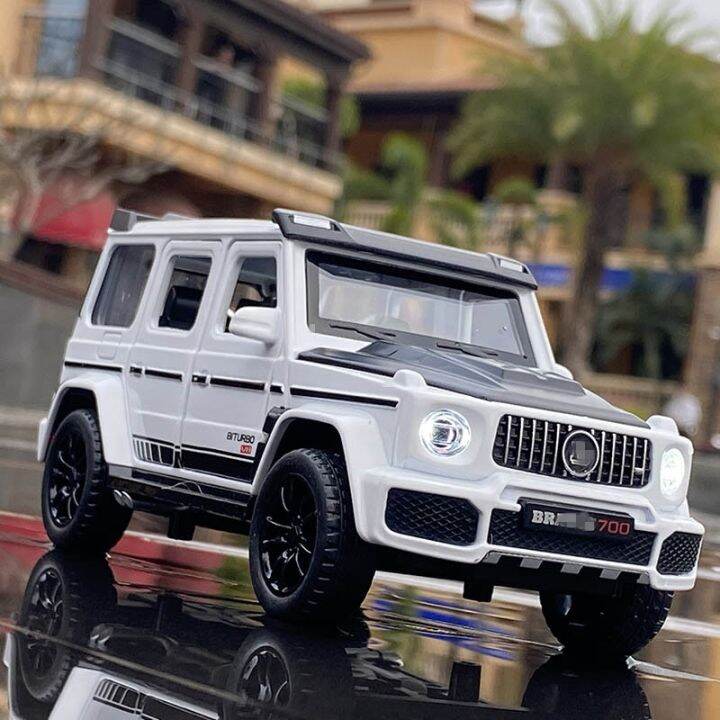 g65-1-32-g700-suv-โมเดลรถโลหะผสมของเล่นโลหะจำลองการขับรถออฟโรดของสะสมไฟเสียงของขวัญสำหรับเด็ก