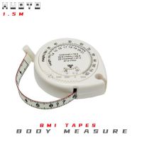 150cm Tape Measure BMI Body Mass Index Waist Hip Measurement Retractable Ruler Levels