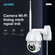 Camera IP Wifi Ngoài Trời Thông Minh ACOME APC02 Xoay 360 Độ Quan Sát Rộng