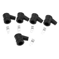 ‘；。、】= 5 Sets 2-Stroke Ignition Coil Cap With Springs Set For 45CC52CC58CC Chain Saw Accessories Part Garden Power Tools