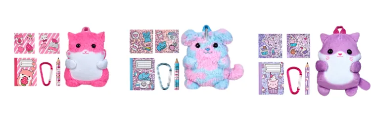 Real Littles: Plushie Pet Backpacks - S7 (Assorted Designs)