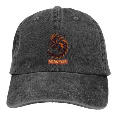 Washed Mens Baseball Cap The Circular Tyrant Of Fire Trucker Snapback Caps Dad Hat Monster Hunter Felyne Palico Game Golf Hats
