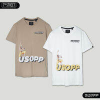 เสื้อยืดแขนสั้น 7thStreet​  เสื้อผู้ชาย  ลาย USOPP   รุ่น JUSP ผ้าค้อทท้อนอย่างดี​ ของแท้100%  พร้อมส่ง​