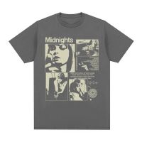 Fashion Vintage Taylor Midnights Music Album T Shirt Taylor The Eras Tour T-shirt Harajuku Oversized T-shirts Hip Hop Streetwear