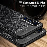For Samsung Galaxy S23 Plus Case Cover Samsung S23 S 23 Plus Ultra Capa Shockproof TPU Leather For Fundas Samsung S23 Plus Coque Phone Cases