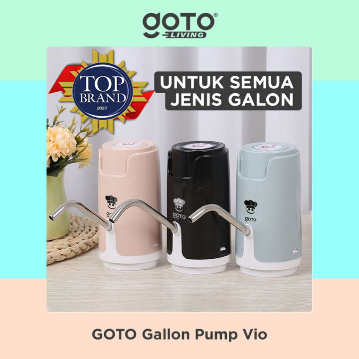 Goto Vio Pompa Galon Dispenser Air Minum Elektrik Recharge Gallon Pump Lazada Indonesia 3454