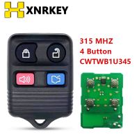 Xnrkey 4 On 315Mhz รีโมทกุญแจสำหรับ Ford Mustang Focus Lincoln Ls รถในเมืองปรอทแกรนด์มาร์ควิสคีย์ระยะไกล Sable