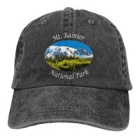 Mt Rainier National Park Baseball Cap cowboy hat Peaked cap Cowboy Bebop Hats Men and women hats