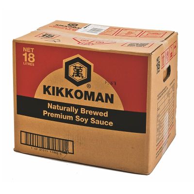 สินค้ามาใหม่! คิคโคแมน ซอสถั่วเหลือง 18 ลิตร Kikkoman Soy Sauce 18L ล็อตใหม่มาล่าสุด สินค้าสด มีเก็บเงินปลายทาง