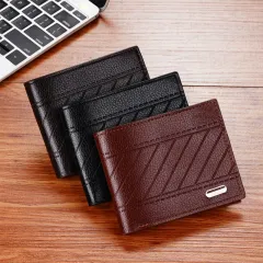 Philippines Ready Stock】☋♕◇KandP BRAZZA One Fold Wallet #62665 no box and  no dustbag