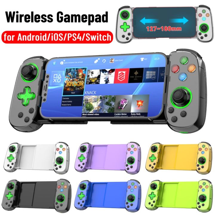 para Gamepad Android PS4 Controler Bluetooth5.0 Game Controller Joystick  Wireless Gamepads para PUBG Android iOS