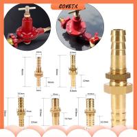 COVETX ฟิตติ้งท่อ ข้อต่อท่อกั้น หลอดสำหรับหลอด 6mm 8mm 10mm 12mm 16mm 19mm อะแดปเตอร์ตัวเชื่อมต่อ ทนทานต่อการใช้งาน ข้อต่อโค้งงอ เข็มเจาะท่อ ท่อพียู