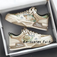 Encounter Fashion  รองเท้าผ้าใบผู้ชาย รองเท้ากีฬาผช รองเท้าแฟชั่นผู้ชาย ใส่สบาย 2023ใหม่ XYD2390MS6 37Z230911