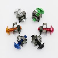 ❅✶◄ Motorcycle Modified accessory CNC aluminum alloy shell screw 6mm self tapping thread clip For KAWASAKI Z800 Versys 650 Er6n Z650