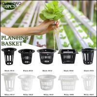 10 ชิ้น Heavy Duty Hydroponic หม้อตาข่ายสุทธิถ้วยตะกร้าพืช Hydroponic Aeroponic Grow Garden Clone-jearzhar43262