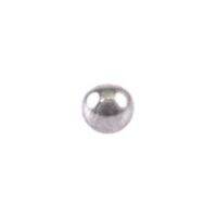 FOX : 010-01-016 Air Valve Parts: Ball [2.0mm OD], Grade 25 Steel, Chrome Plated