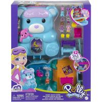 Clearance Sale Polly Pocket Teddy Bear Purse Compact กระเป๋าเท็ดดี้ แบร์ ของตุ๊กตาพอลลี่ พ็อกเก็ต ของแท้