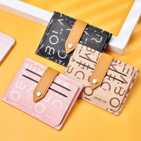 【CW】Ultra-Thin Credit ID Card Holder PU Leather Zipper Slim Wallet With Coin pocket Small Money Bag Case For Women Men Coin Purse