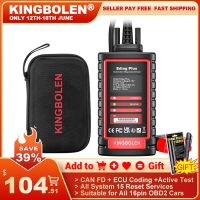 KINGBOLEN Ediag plus CANFD protocol ALL System Full software 1 Year Free 15 Reset Service ECU Coding OBD2 Diagnostic Tool